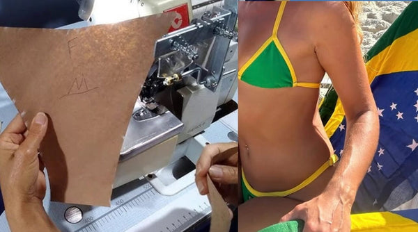 Fabricamos moda praia sob medida e com a marca do cliente privatelabel