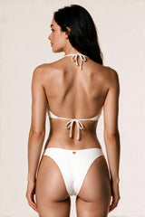 Biquíni Clarice Floral  Branco
