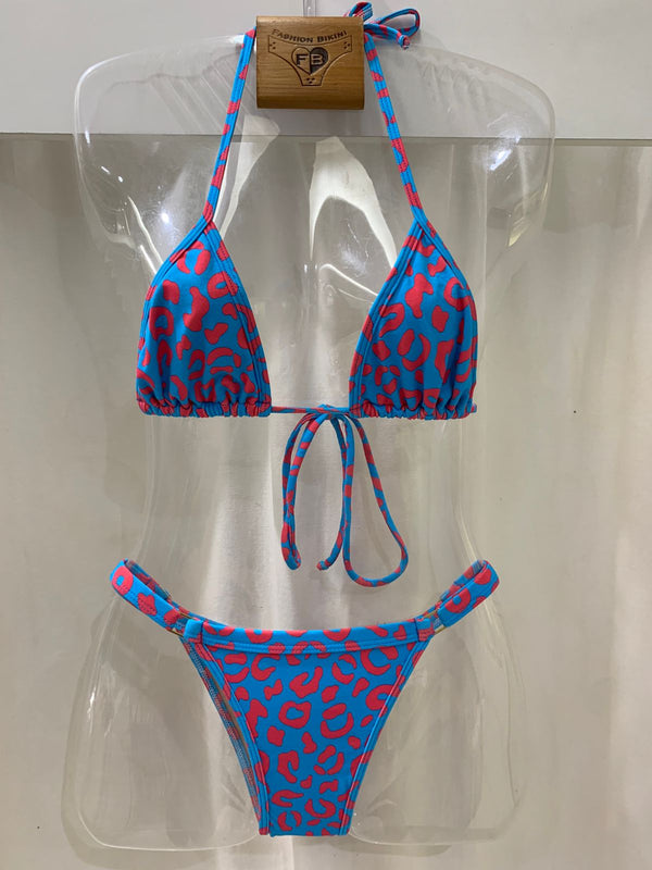 Biquíni Gigi Pantera pink