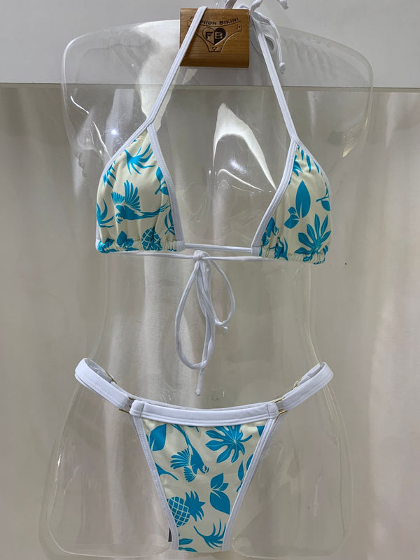 Biquíni Gigi Tropical Azul