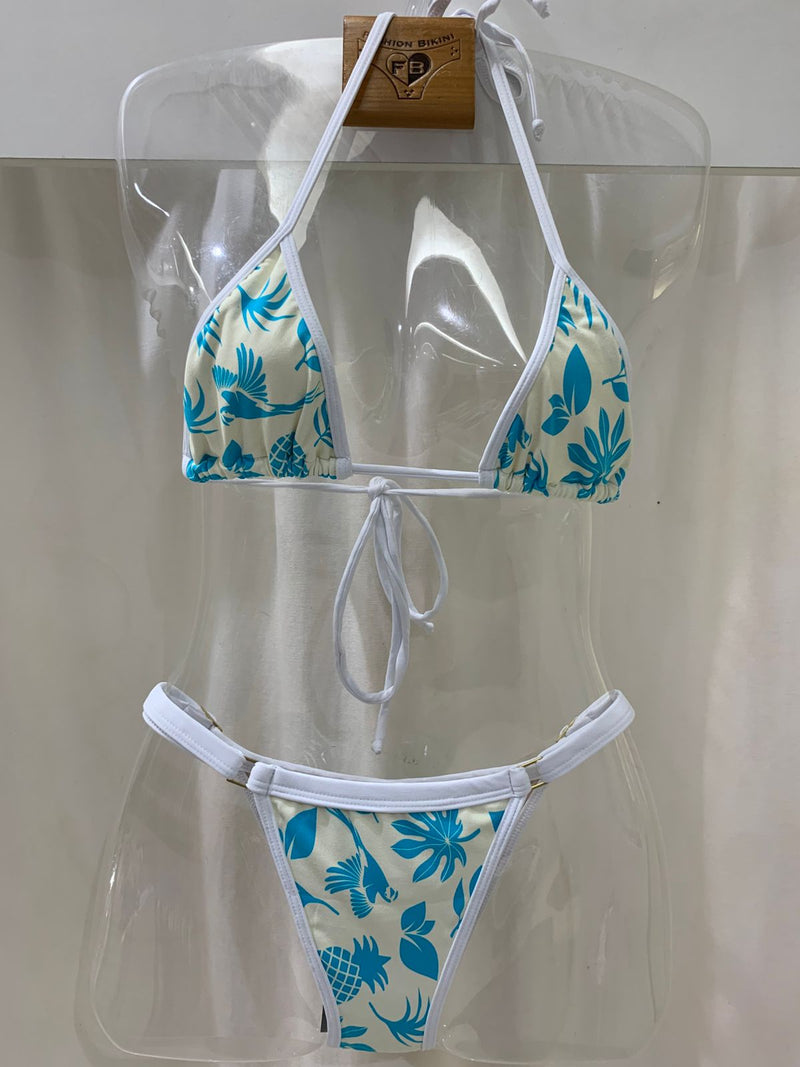 Biquíni Gigi Tropical Azul