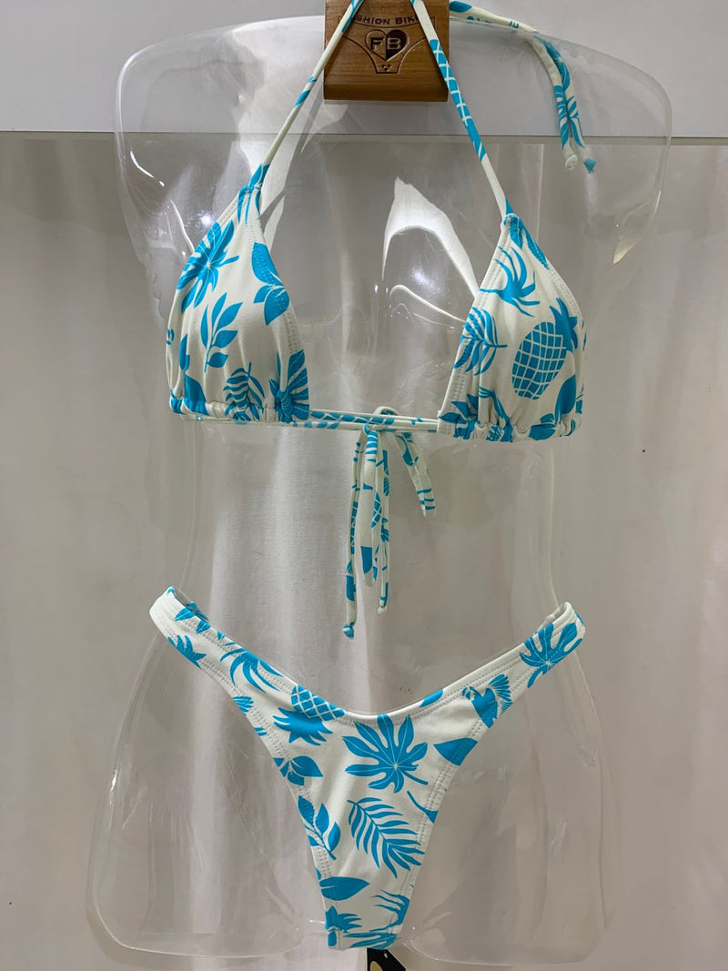 Biquíni Dahab Tropical Azul