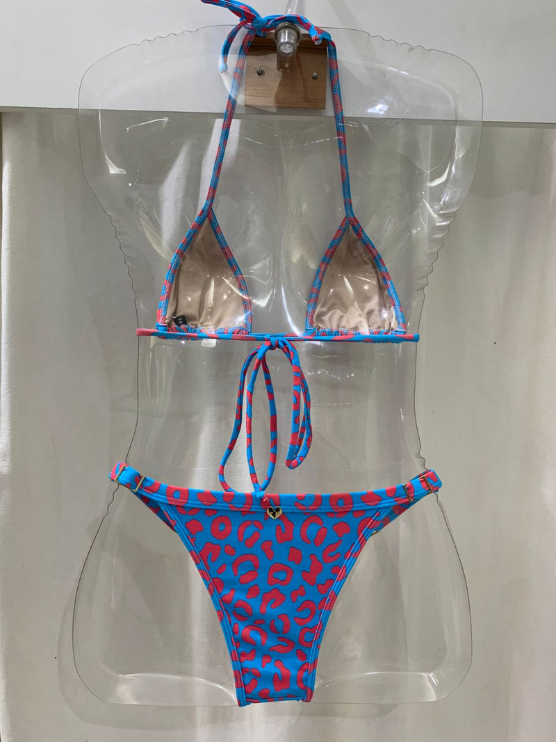 Biquíni Gigi Pantera pink