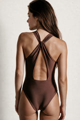 Maiô Maragogi Marrom - Fashion Bikini 